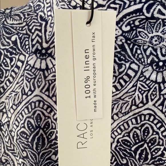 Blue Patterned Women's Top - Picture 5 of 5